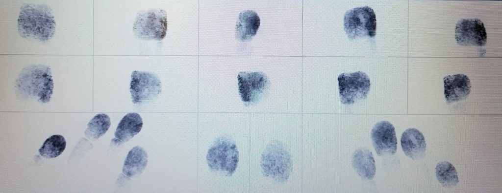 fingerprint and background check near me