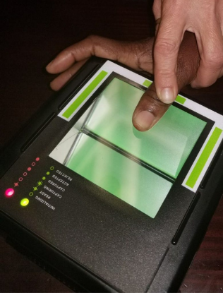 Fingerprint live scanning livescan machine - alliance fingerprinting lab by digital scanning